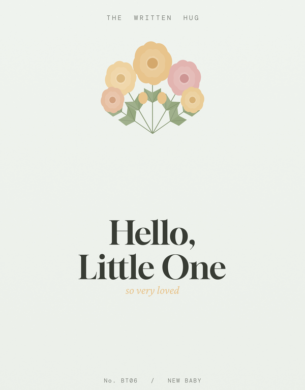 Hello, Little One (Botanical) front