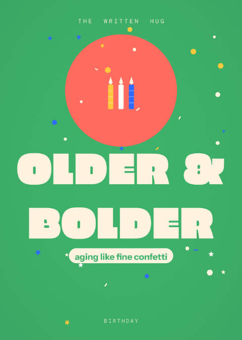 OLDER & BOLDER front