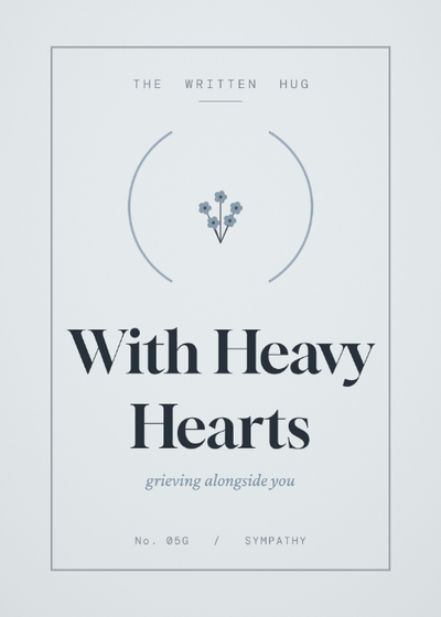 With Heavy Hearts