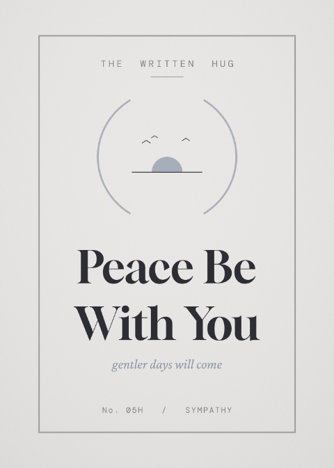 Peace Be With You front