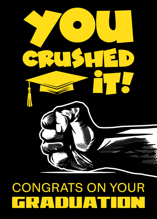 You Crushed It front
