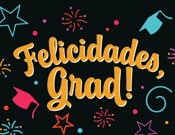 Felicidades Grad front