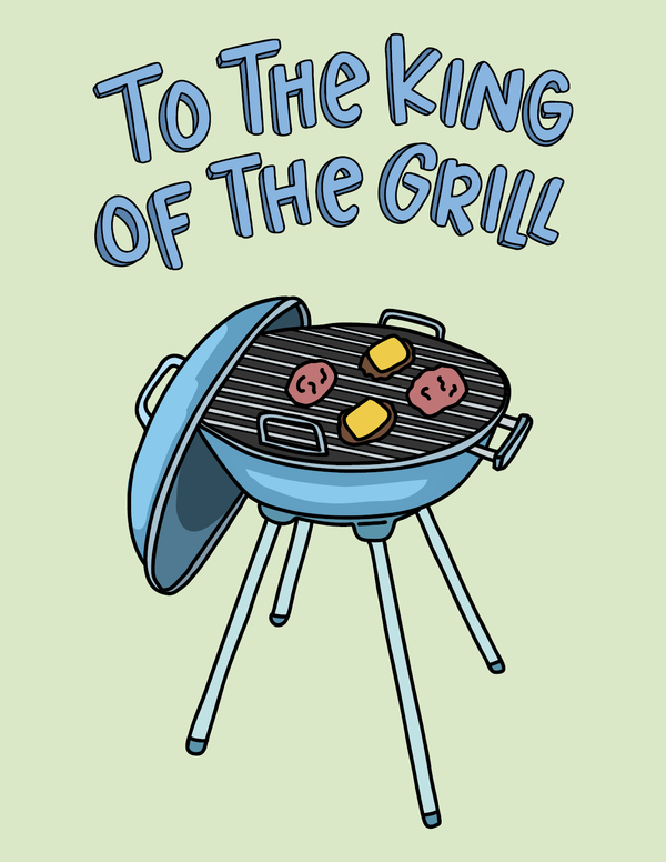 King of the Grill front