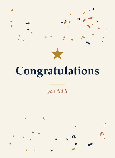 Congratulations