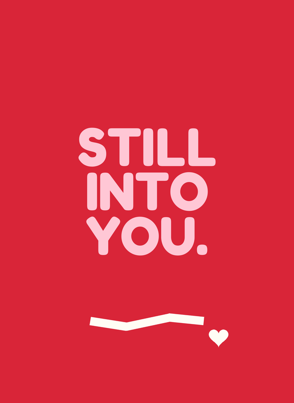 Still Into You front