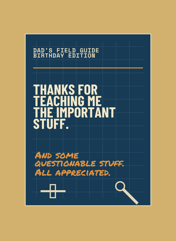 Thanks for Teaching Me the Important Stuff. front