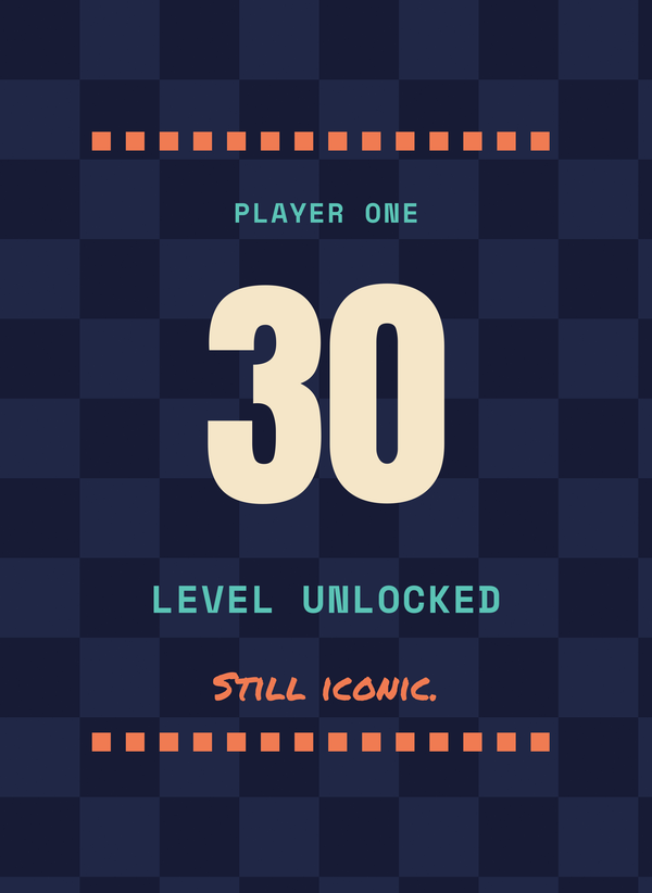 Level 30 Unlocked. front
