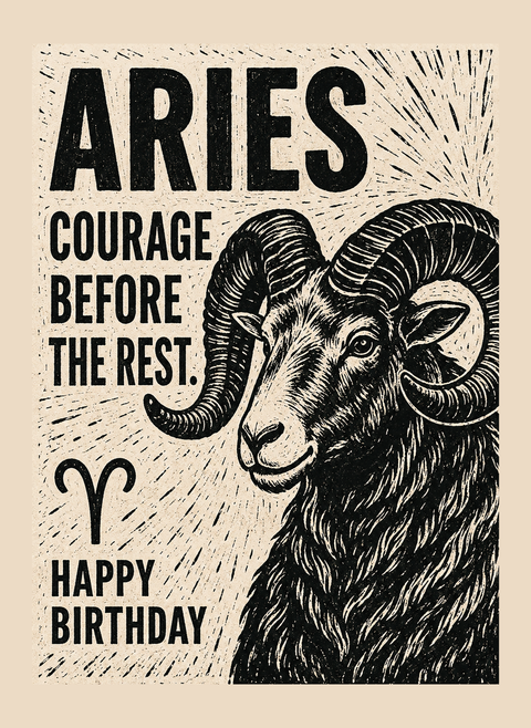 Courage Before the Rest.