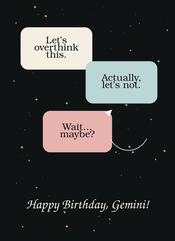 Let’s Overthink This. Actually, Let’s Not. front