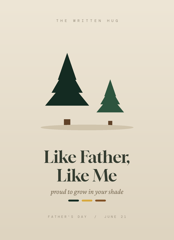 Like Father, Like Me front