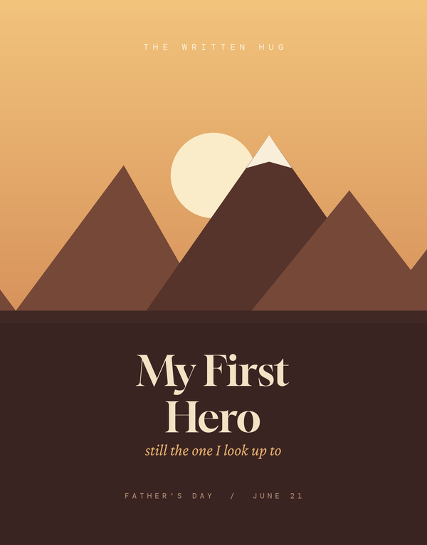 My First Hero (Folded) front