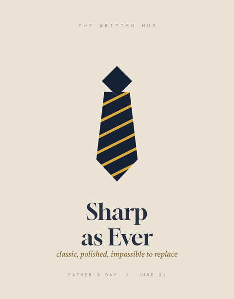 Sharp as Ever (Folded)