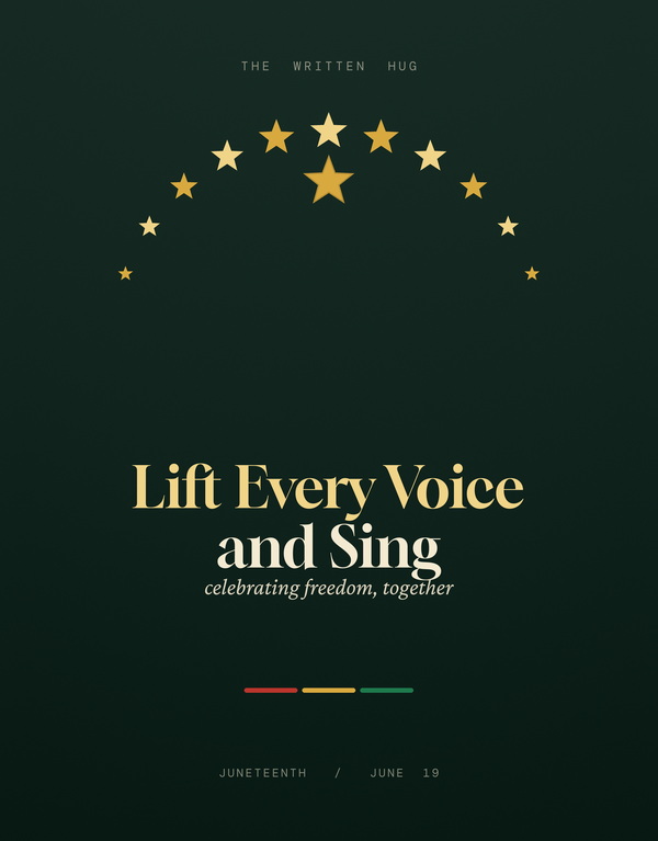 Lift Every Voice (Folded) front