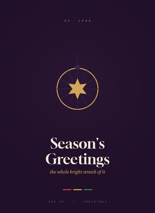 Season's Greetings (Ornament) front