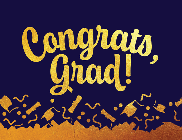 From Cap to Congrats! front