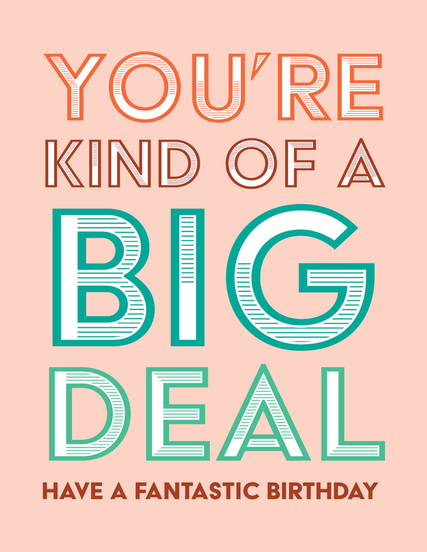 Big Deal front