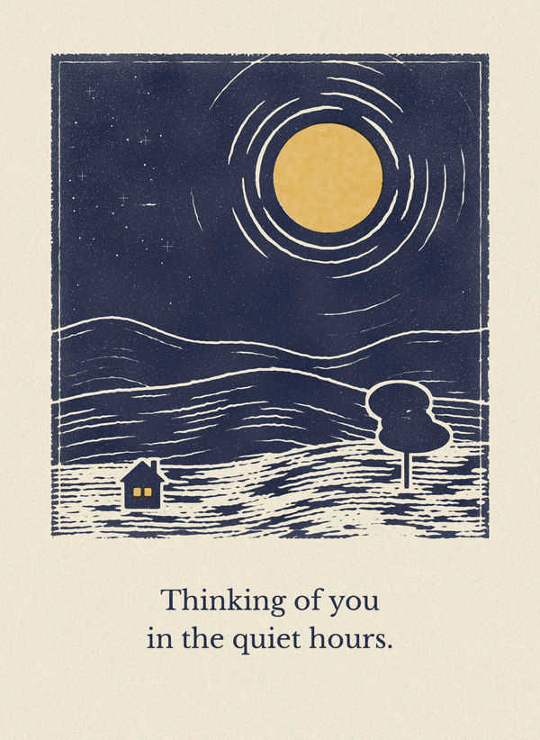 Thinking of You in the Quiet Hours. front