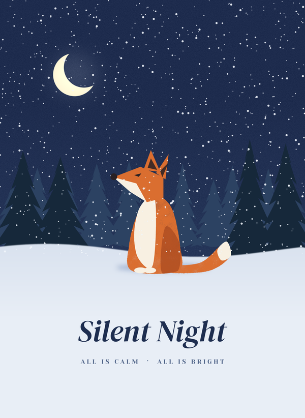Silent Night (Winter Fox) front