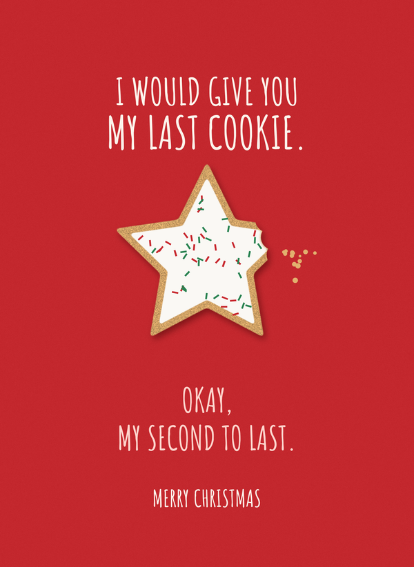 My Last Cookie front
