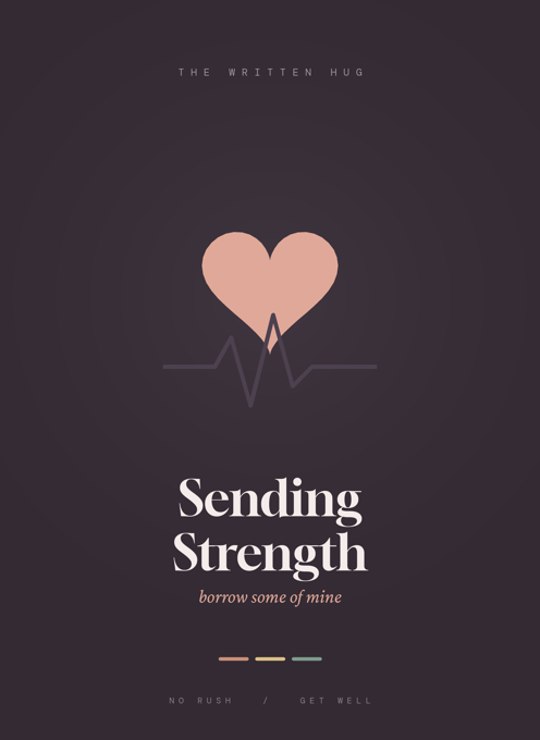 Sending Strength front