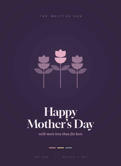 Happy Mother's Day front