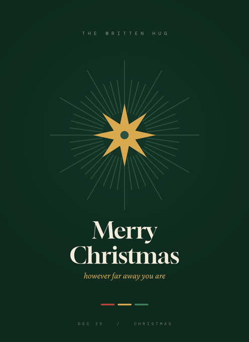Merry Christmas (North Star) front