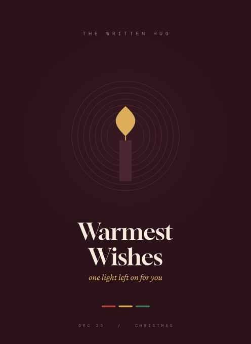 Warmest Wishes front