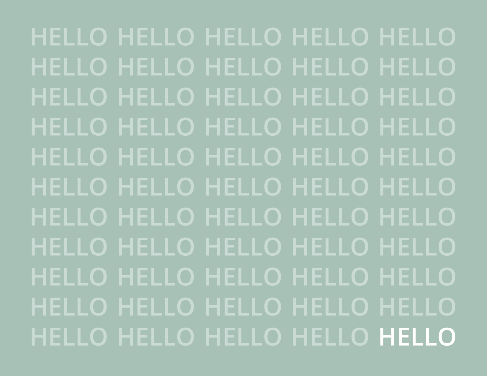 Hello Hello
