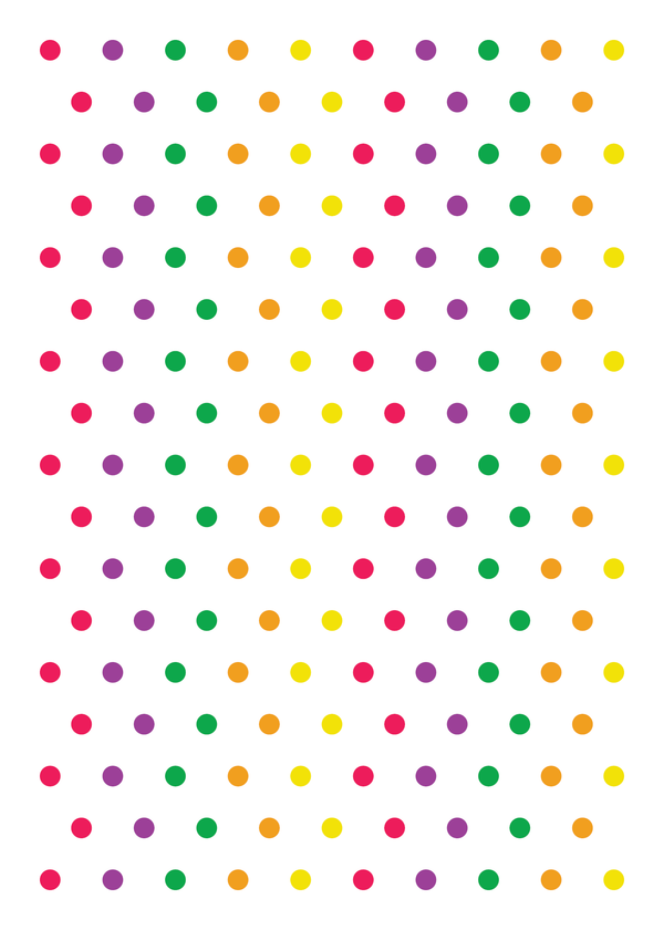 Itty Bitty Polka Dots front