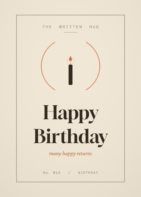 Happy Birthday front
