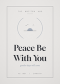 Peace Be With You sympathy card from The Written Hug