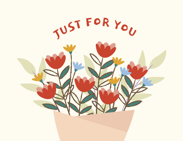 Just For You Bouquet front