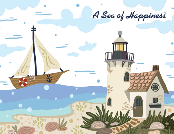 A Sea of Happiness front
