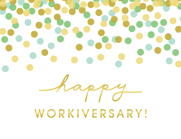 Workiversary Cheers front