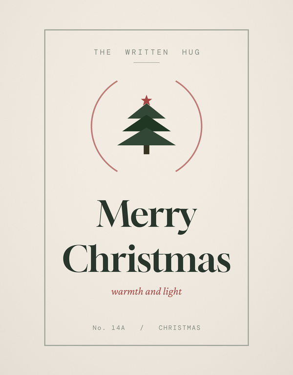 Merry Christmas (Minimalist) front
