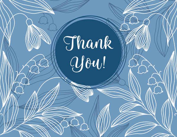 Botanical Thanks front