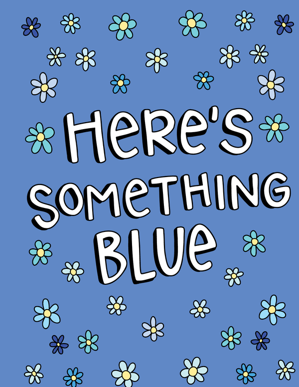 A Little Blue for Your I Do front