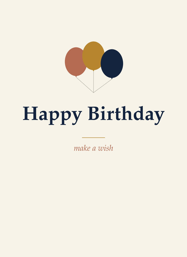 Happy Birthday (Balloons) front
