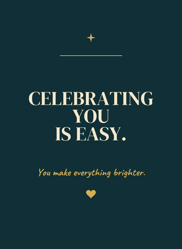 Celebrating You Is Easy. front