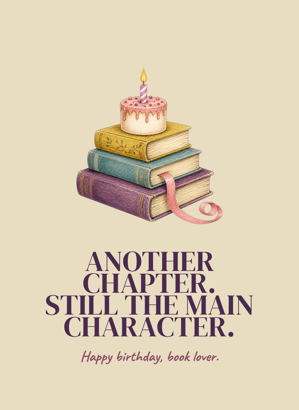 Another Chapter. Still the Main Character. front