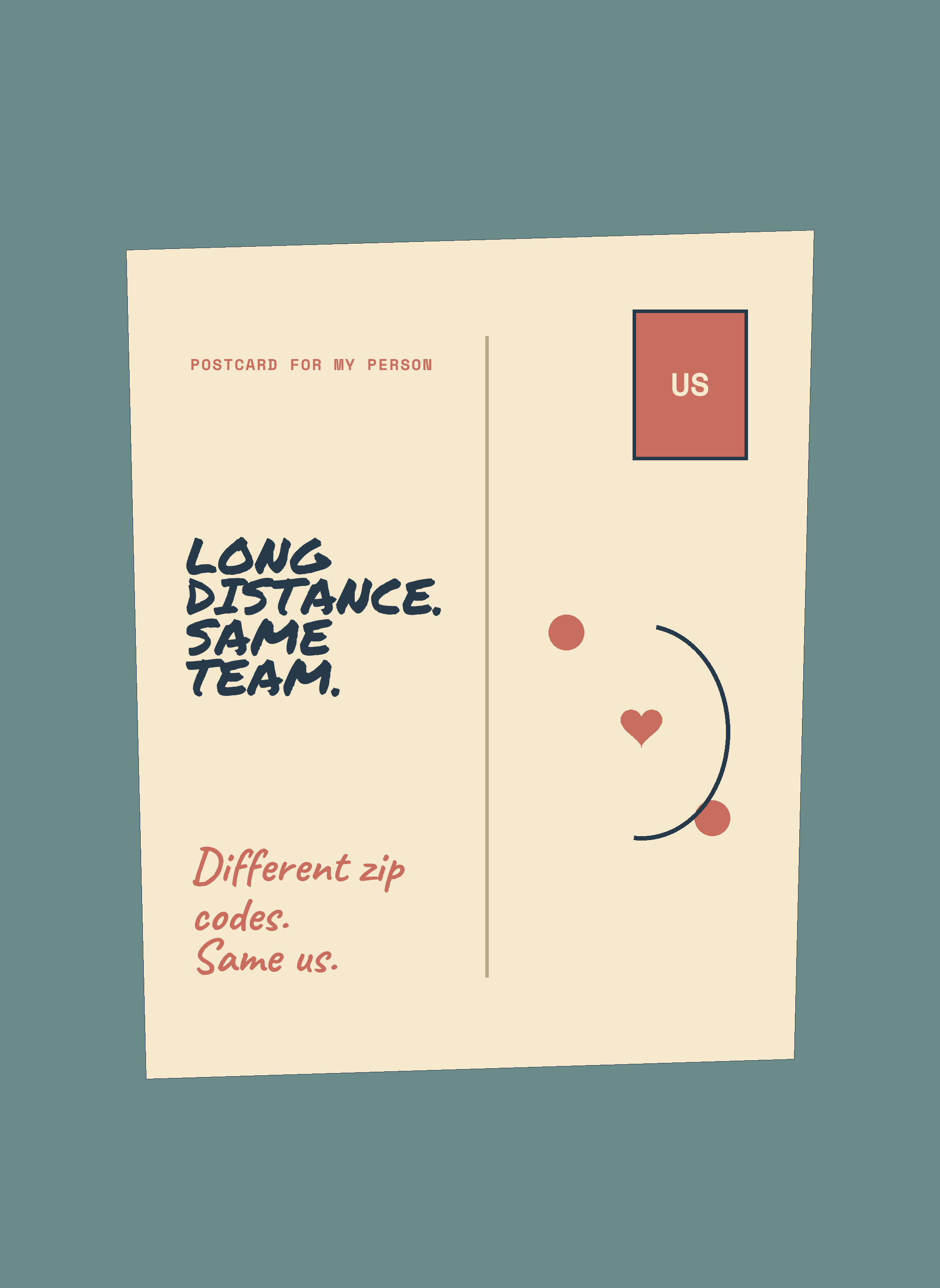 Long Distance. Same Team.