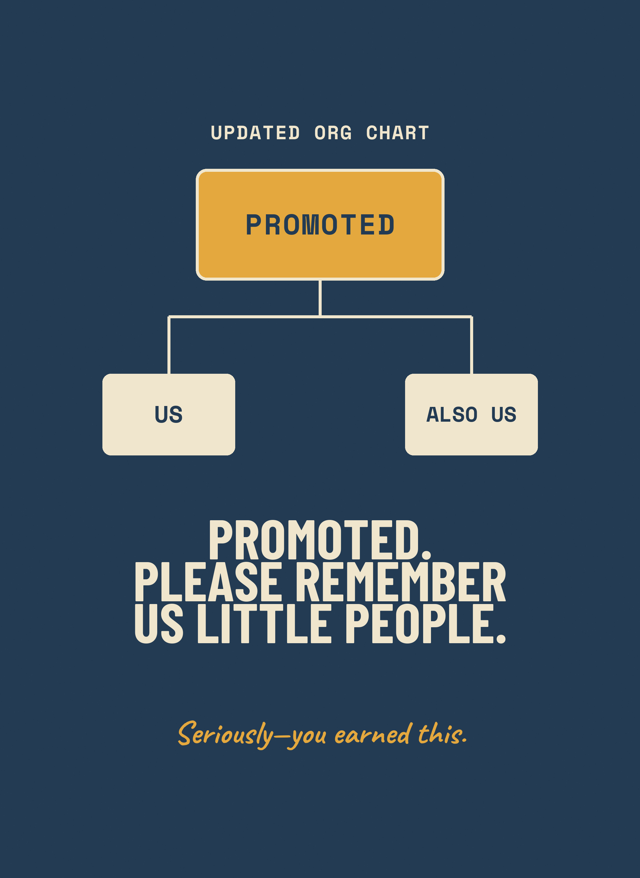 TWH-CD67 Promoted. Please Remember Us Little People.