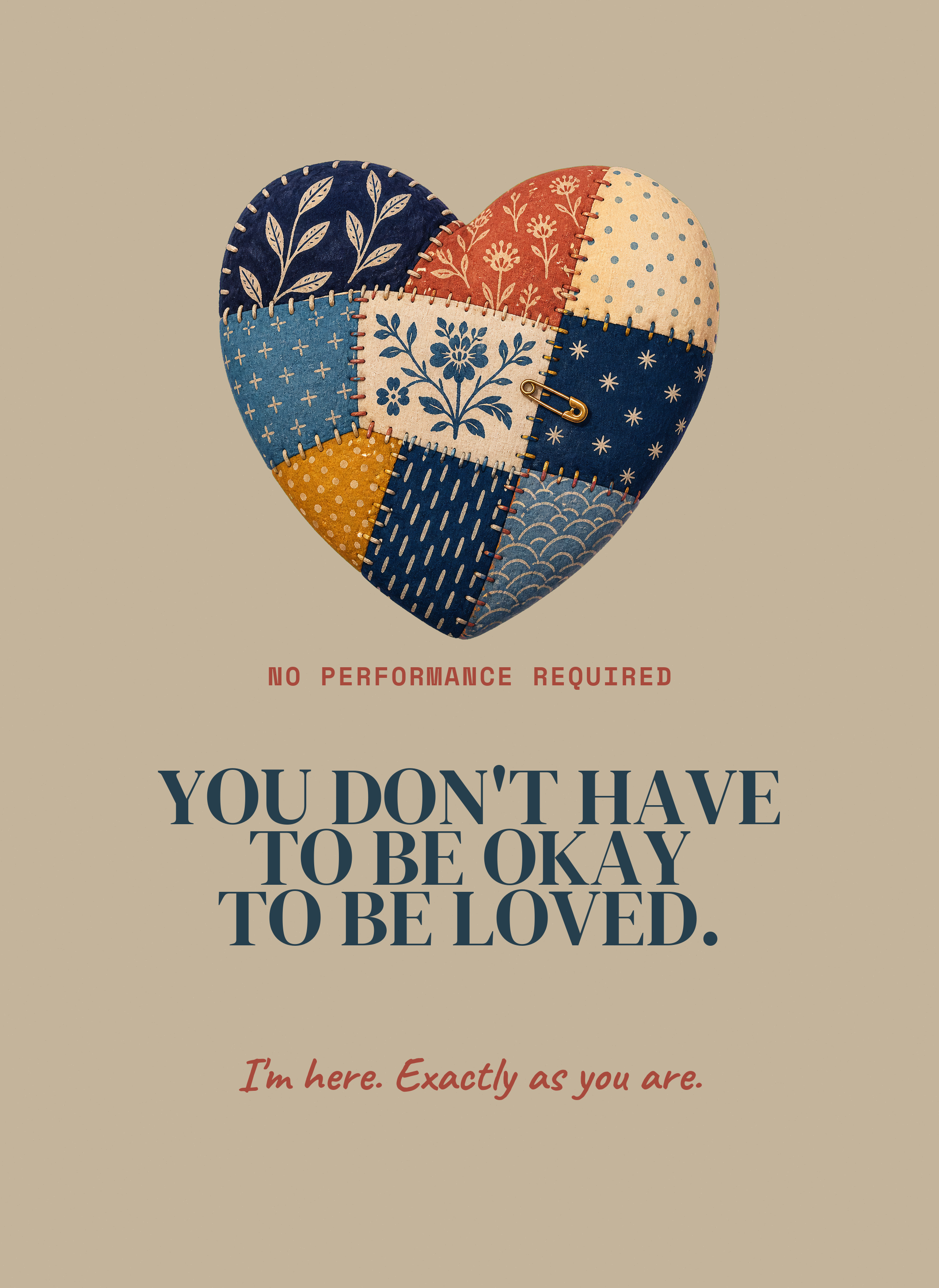 TWH-CD75 - You Don't Have to Be Okay to Be Loved.