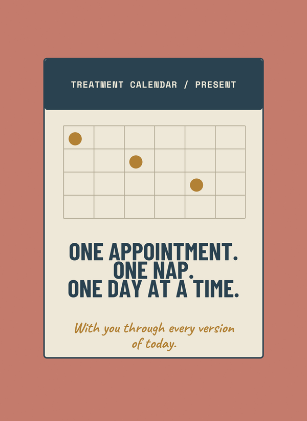 One Appointment. One Nap. One Day at a Time. front