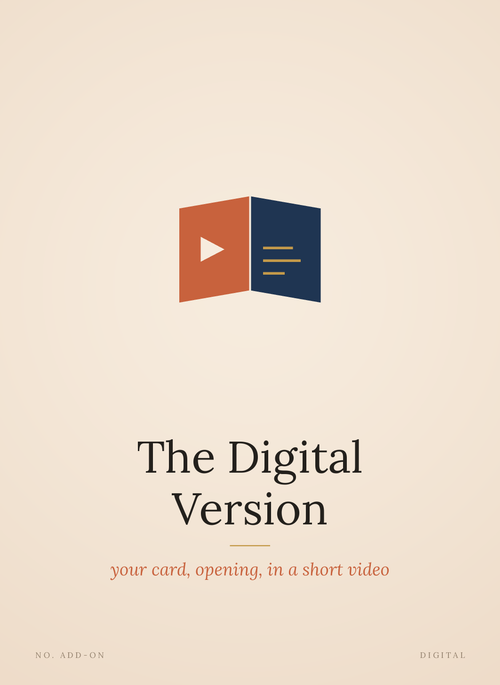 The Written Hug digital card video