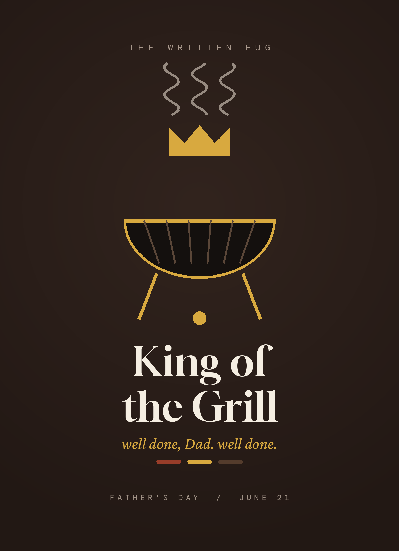 King of the Grill card
