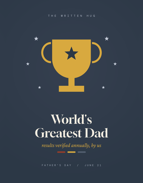 World's Greatest Dad (Folded)