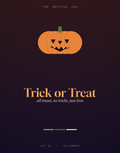 Trick or Treat (Folded)