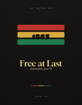 Free at Last folded card