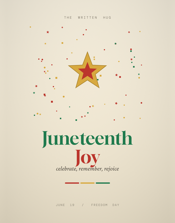 Juneteenth Joy (Folded) front